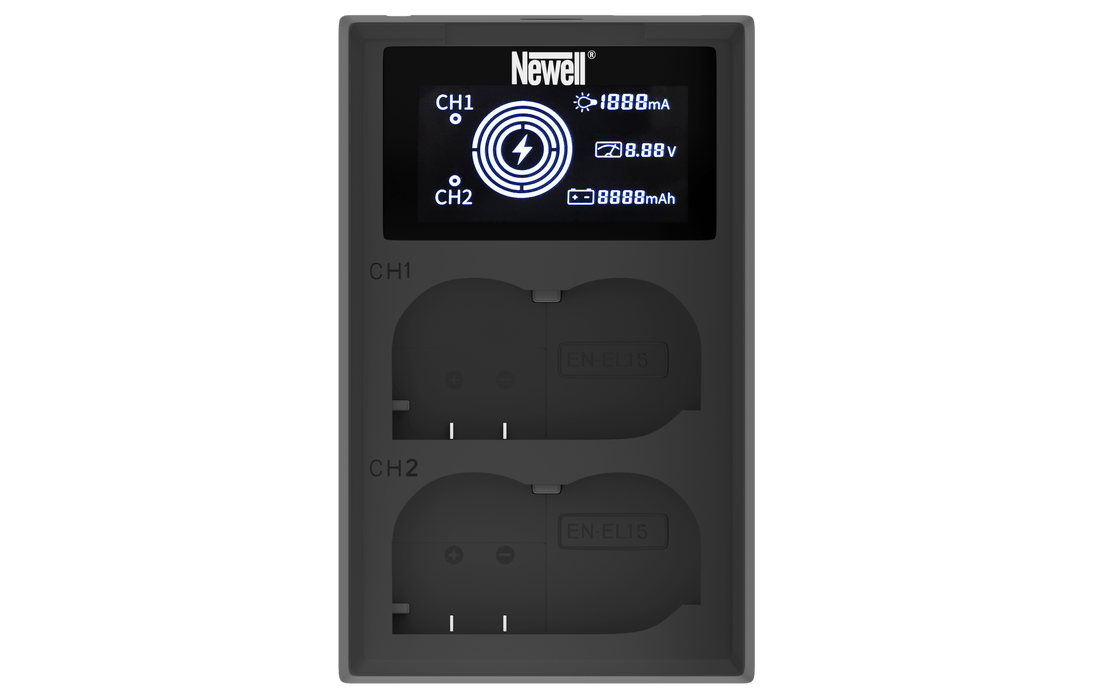 Newell FDL-USB-C dual-channel charger for EN-EL15