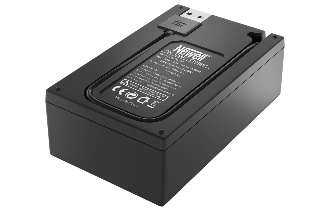 Newell FDL-USB-C dual channel charger for NP-FW50
