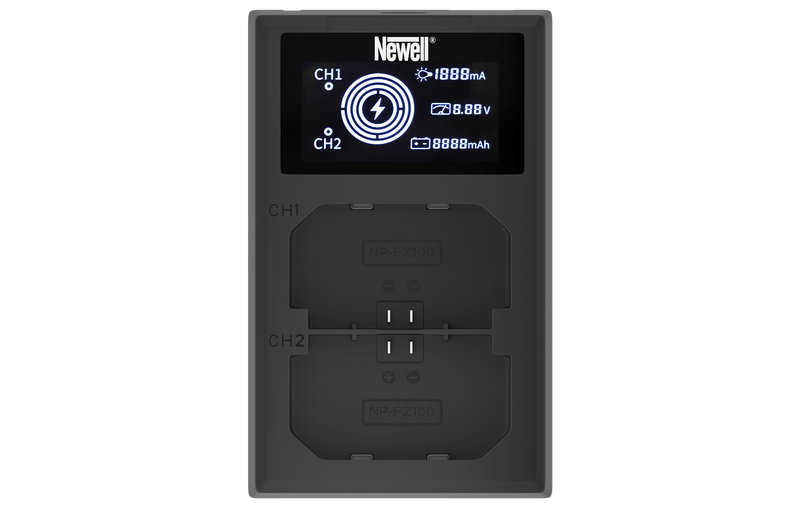 Newell FDL-USB-C Dual Channel Charger for Sony NP-FZ100 Battery
