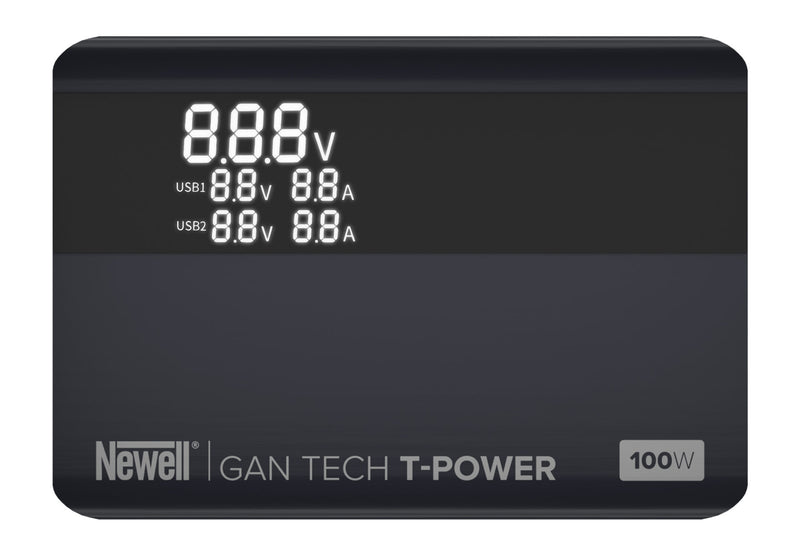 Newell GaN Tech T-Power 100W USB-C/USB-A Charger
