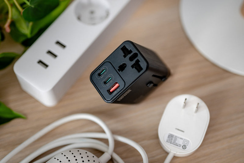 Newell GaN travel adapter 65W mains charger