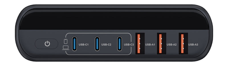 Newell GaN Tech T-power 140 Watt mains charger with adapter kit