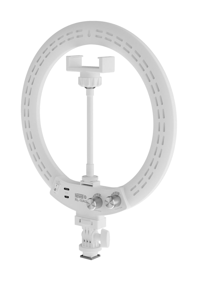 Newell RL-10A Arctic White LED Ring Light with tripod