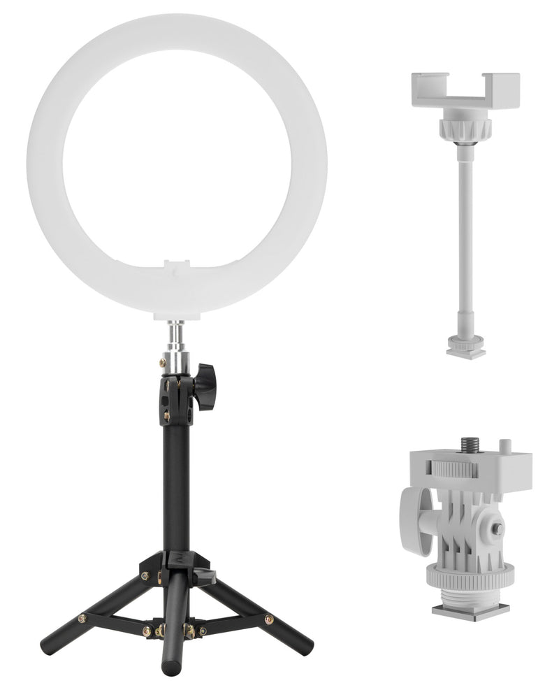 Newell RL-10A Arctic White LED Ring Light with tripod