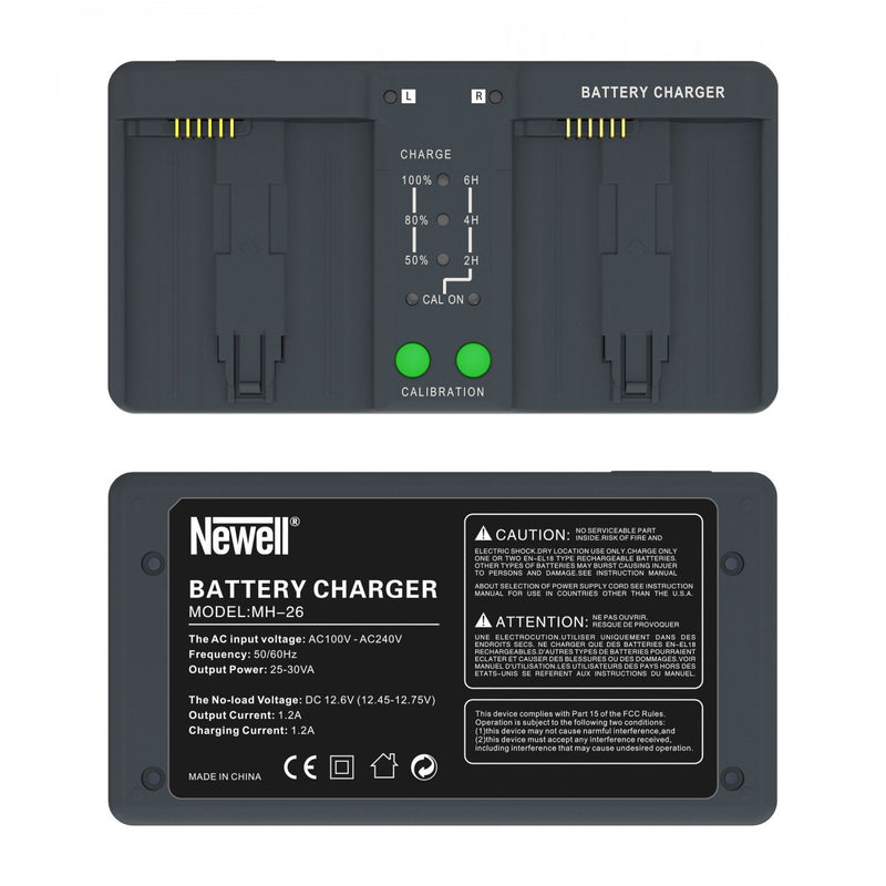Newell BC-18B dual channel charger for EN-EL18