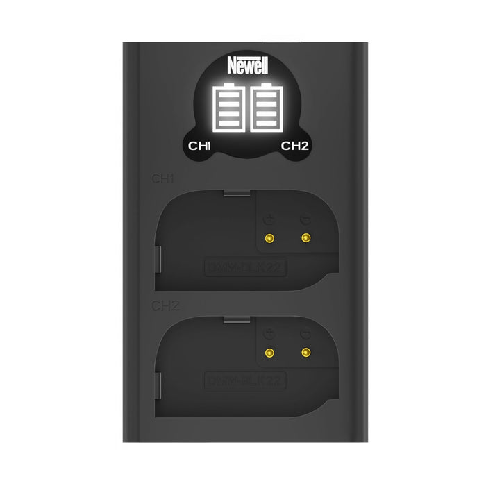 Newell DL-USB-C dual channel charger for DMW-BLK22