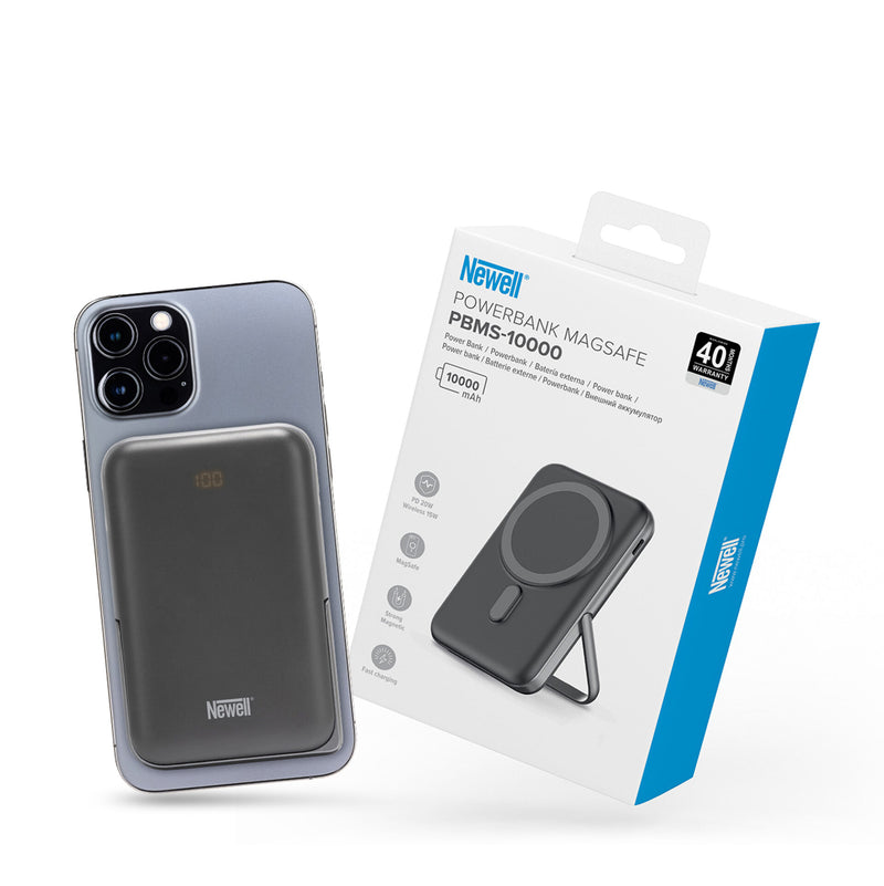 Newell Power Bank MS-10000 MagSafe 10000 mAh PD 20W Grey