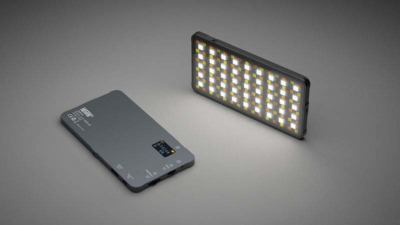 Newell Rangha RGB-W LED Dual Set with Diffuser and Tripod