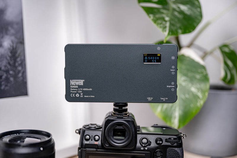 Newell Rangha RGB-W LED Dual Set with Diffuser and Tripod