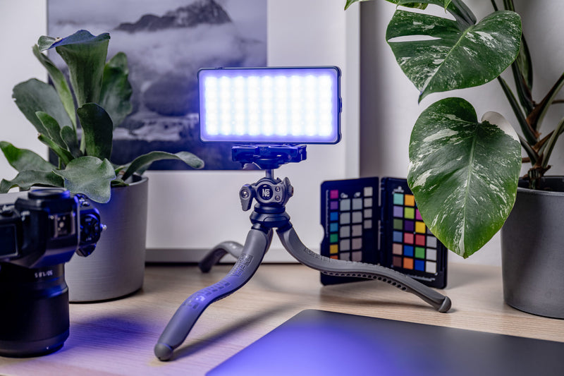 Newell Rangha RGB-W LED Dual Set with Diffuser and Tripod