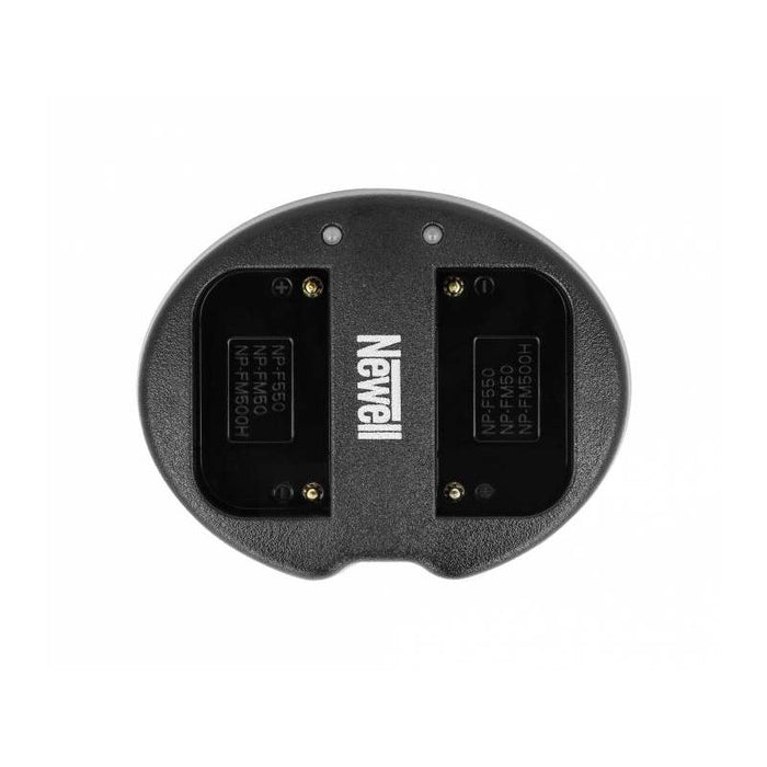 Newell SDC-USB dual channel charger for NP-F550, FM50, FM500H series