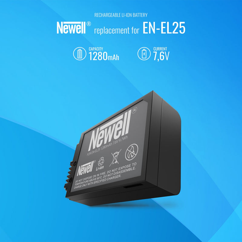 Newell Battery EN-EL25 for Nikon