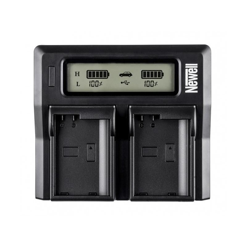 Newell DC-LCD dual channel charger for LP-E6