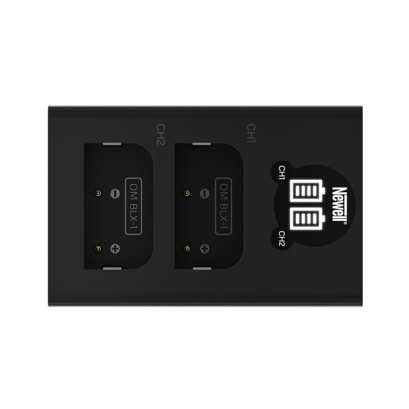 Newell DL-USB-C dual channel charger for BLX-1