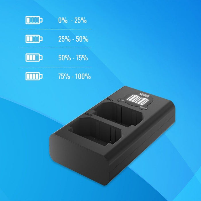 Newell DL-USB-C dual channel charger for BLX-1