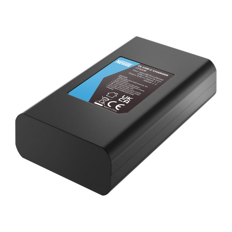 Newell DL-USB-C Dual-Channel Charger for CPSS1B for GoPro 13A