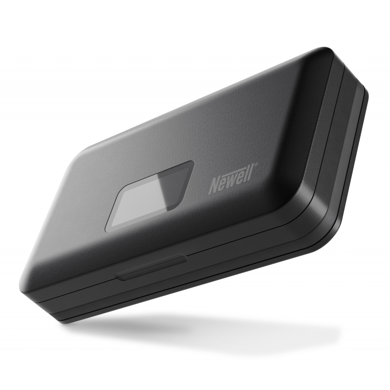 Newell LCD charger with Powerbank/SD card reader for Panasonic DMW-BLK22