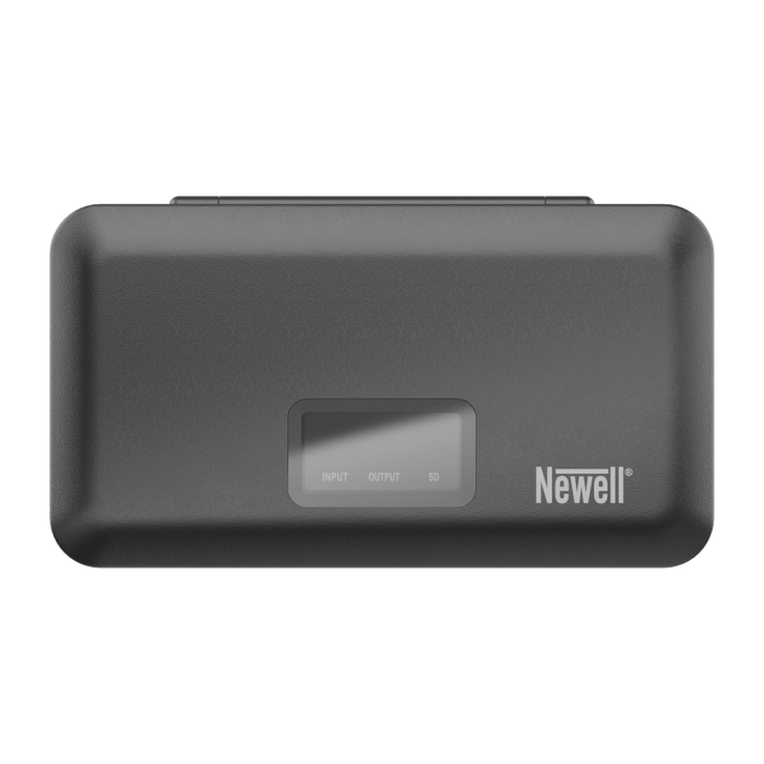 Newell LCD charger with Powerbank/SD card reader for Canon LP-E10