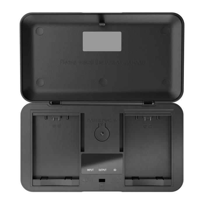 Newell LCD charger with Powerbank/SD card reader for Canon LP-E10