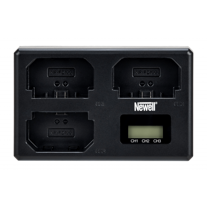 Newell TT-USB-C Three-channel charger for NP-FZ100 for Sony