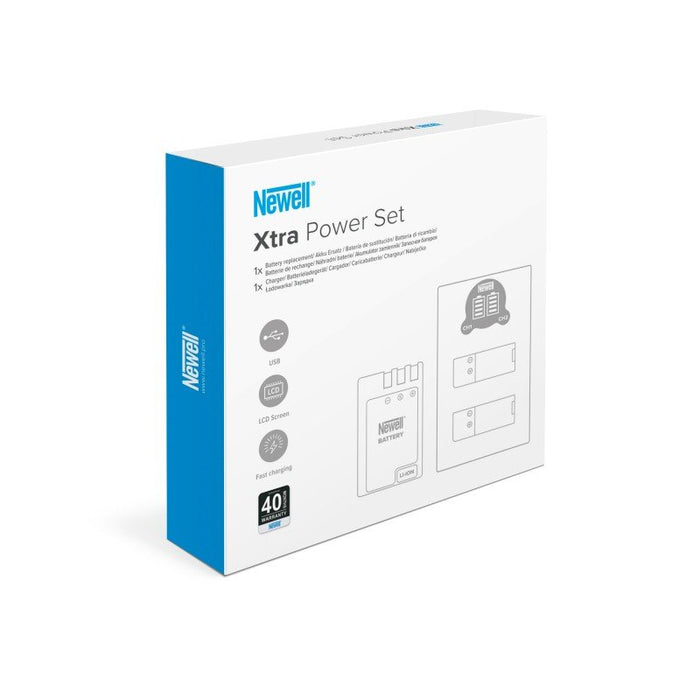 Set 1x Newell DL-USB-C charger and 1x LP-E6 battery for  Canon