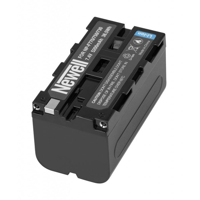 Set 1x Newell DL-USB-C charger and 1x NP-F770 battery for Sony