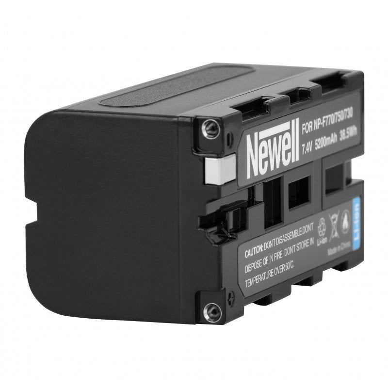 Set 1x Newell DL-USB-C charger and 1x NP-F770 battery for Sony