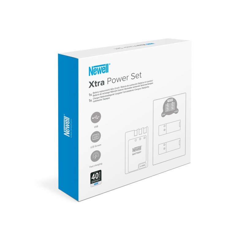 Newell 1x DL-USB-C Charger and 1x NP-FZ100 Battery for Sony Set